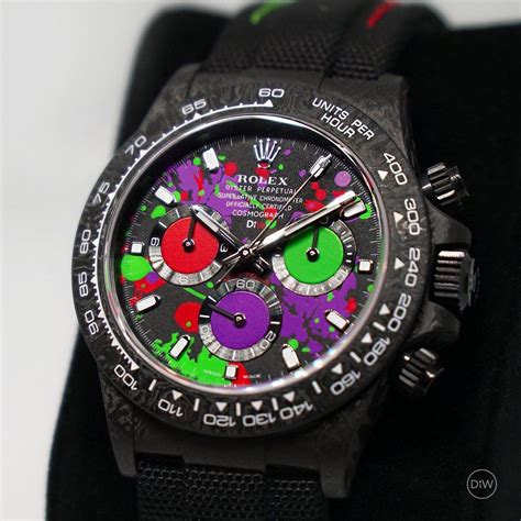 rolex diw ntpt carbon daytona motley|diw Rolex daytona.